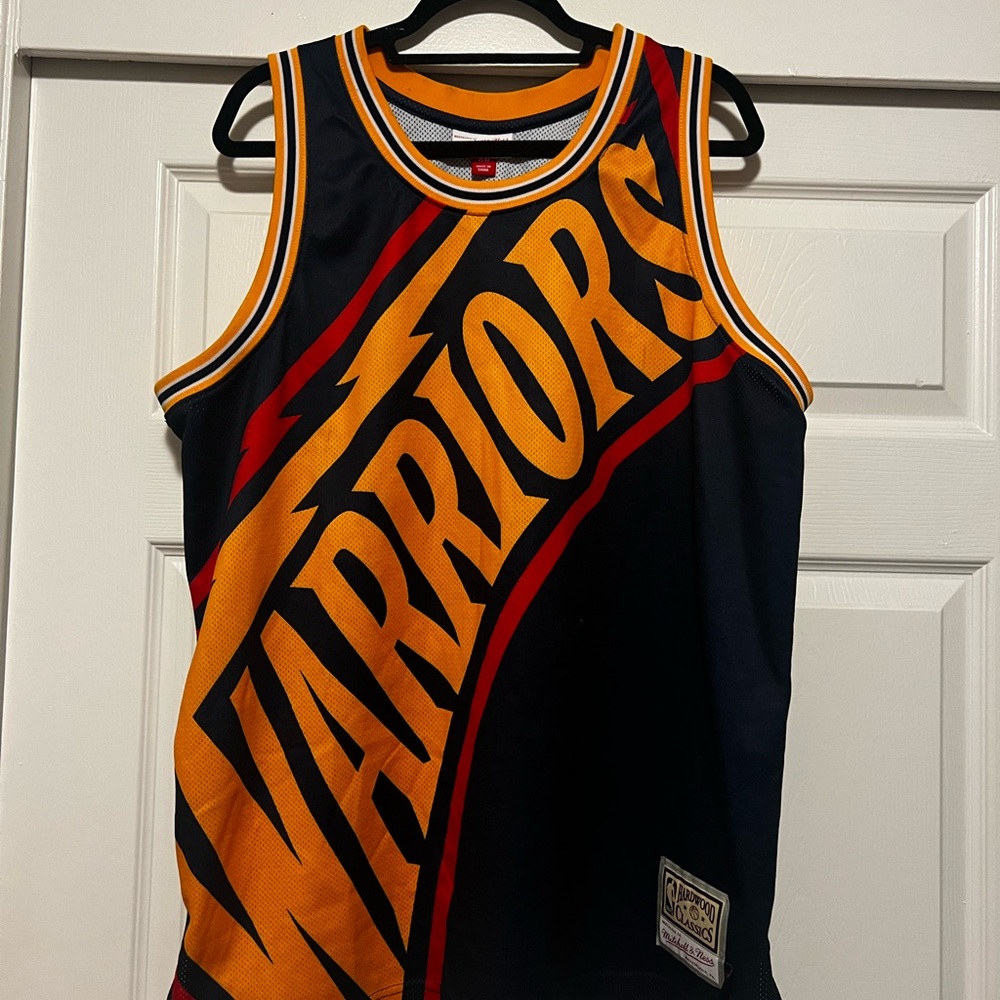 Mitchell & Ness Hardwood Classics Navy Jersey